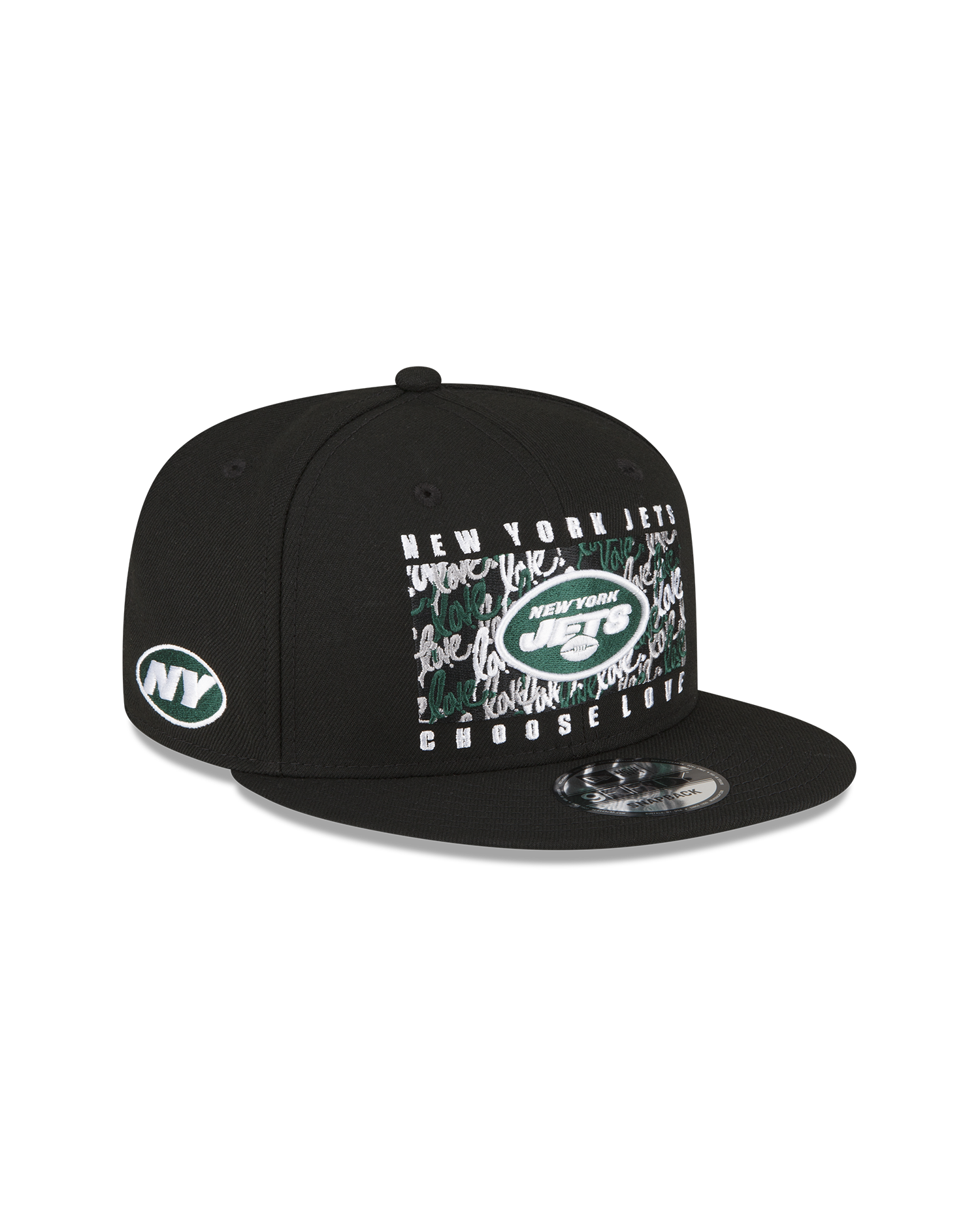 Jets snapback top