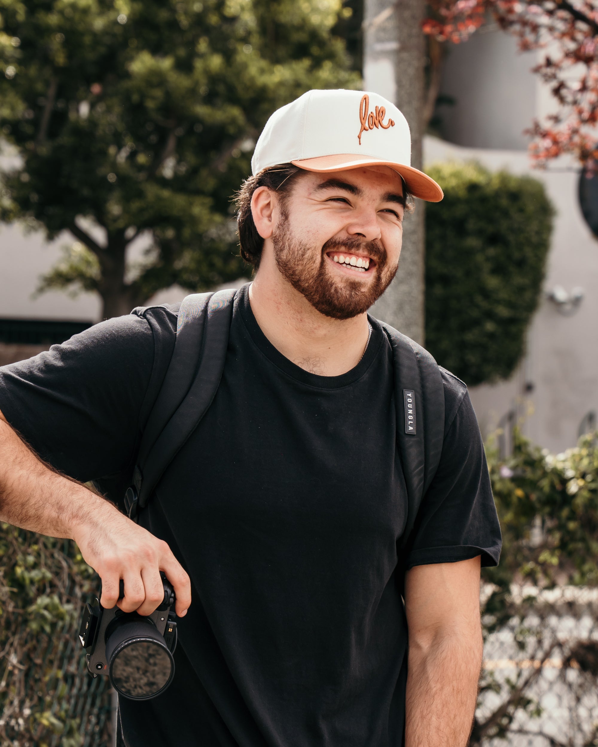 Vintage Love Cap | Camel