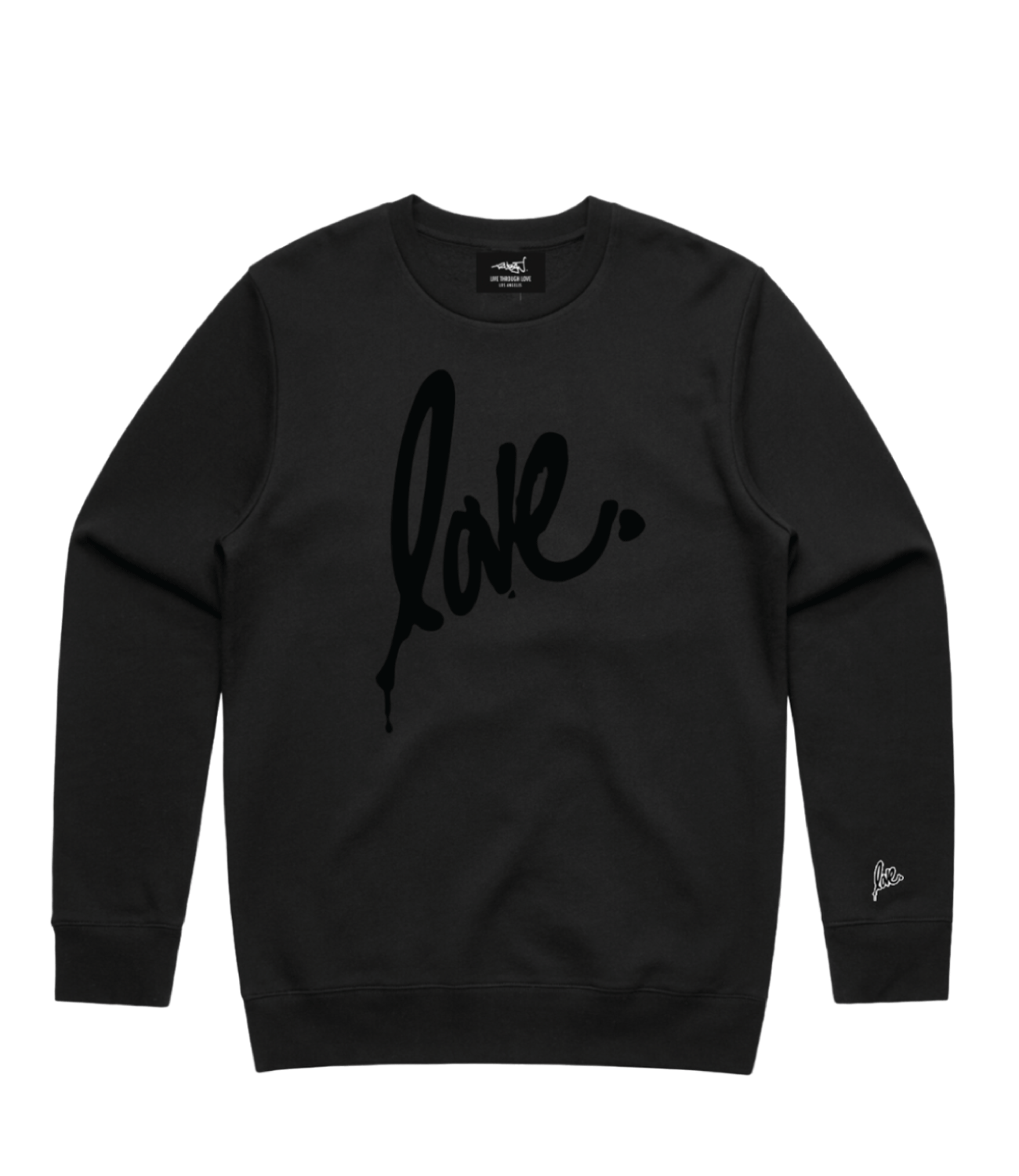 Heavy Love Crewneck - Black