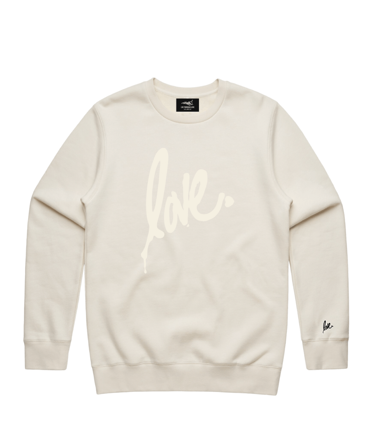 Heavy Love Crewneck - Bone