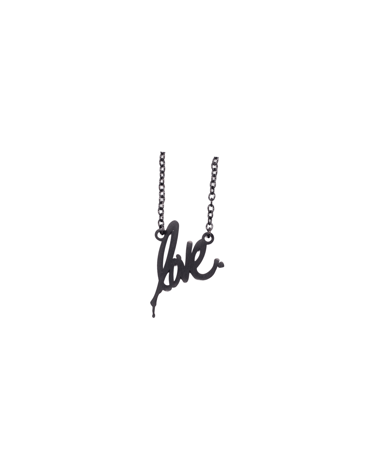 Black Love Necklace