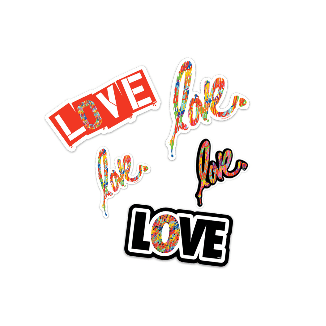 'Love' Sticker Pack