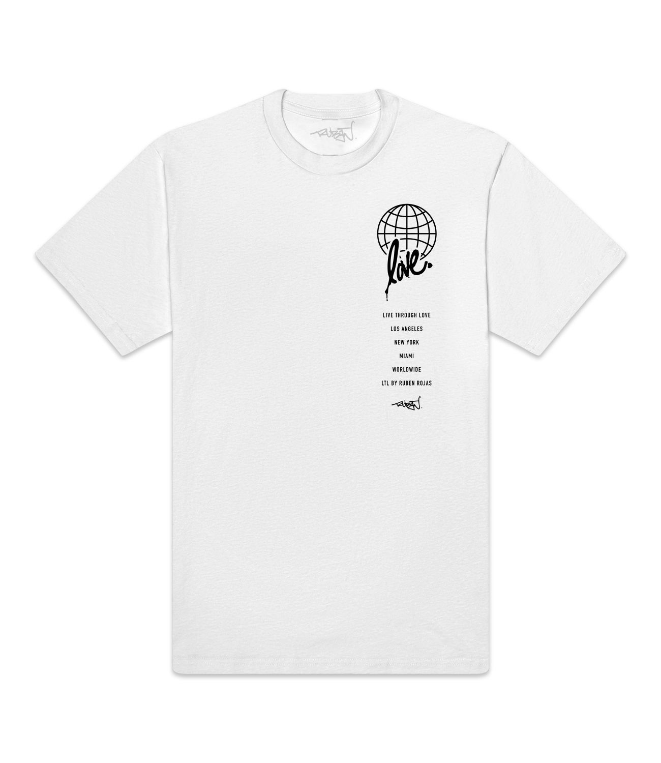 Worldwide Love Tee - White