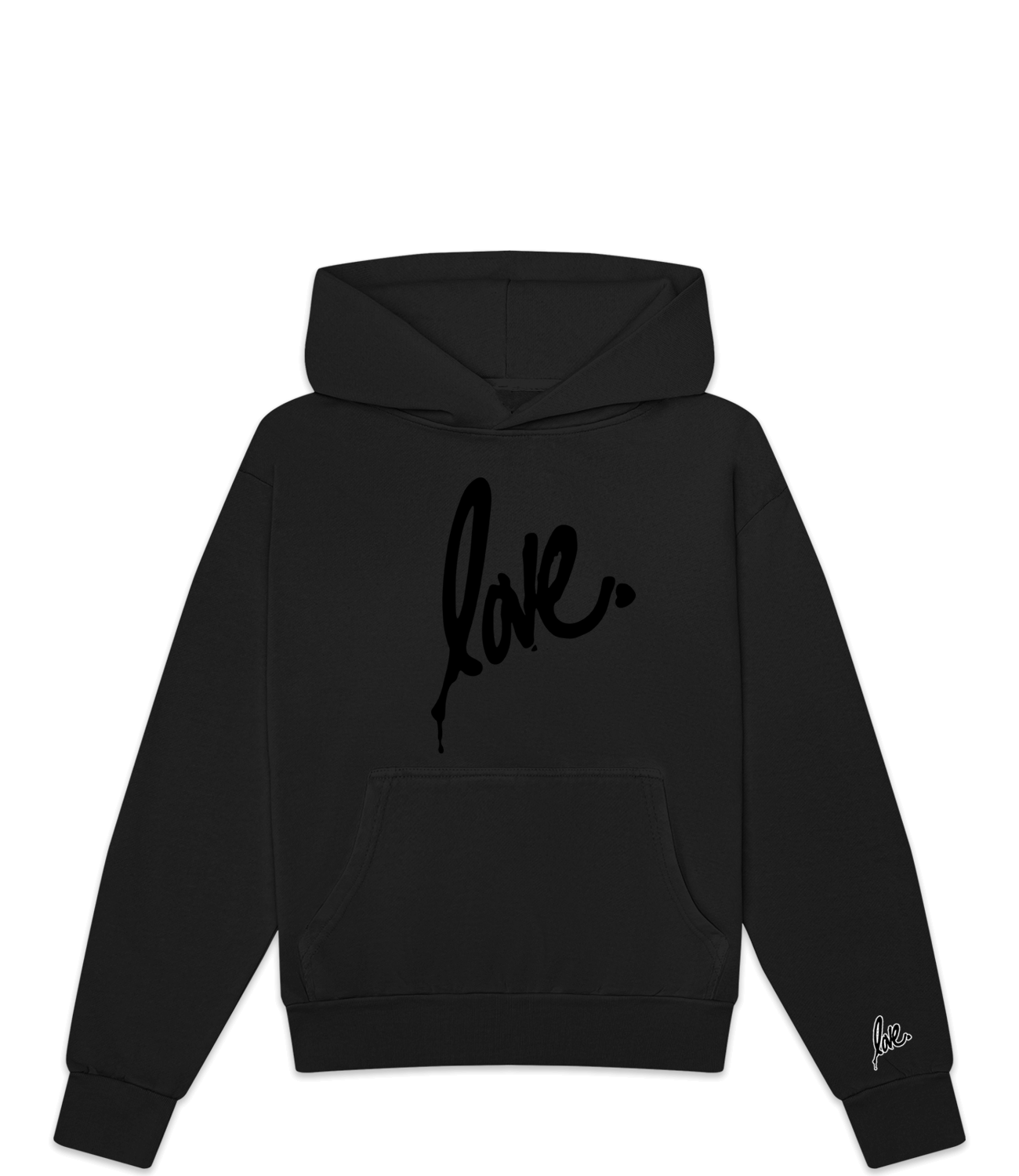 Double Black Love Hoodie