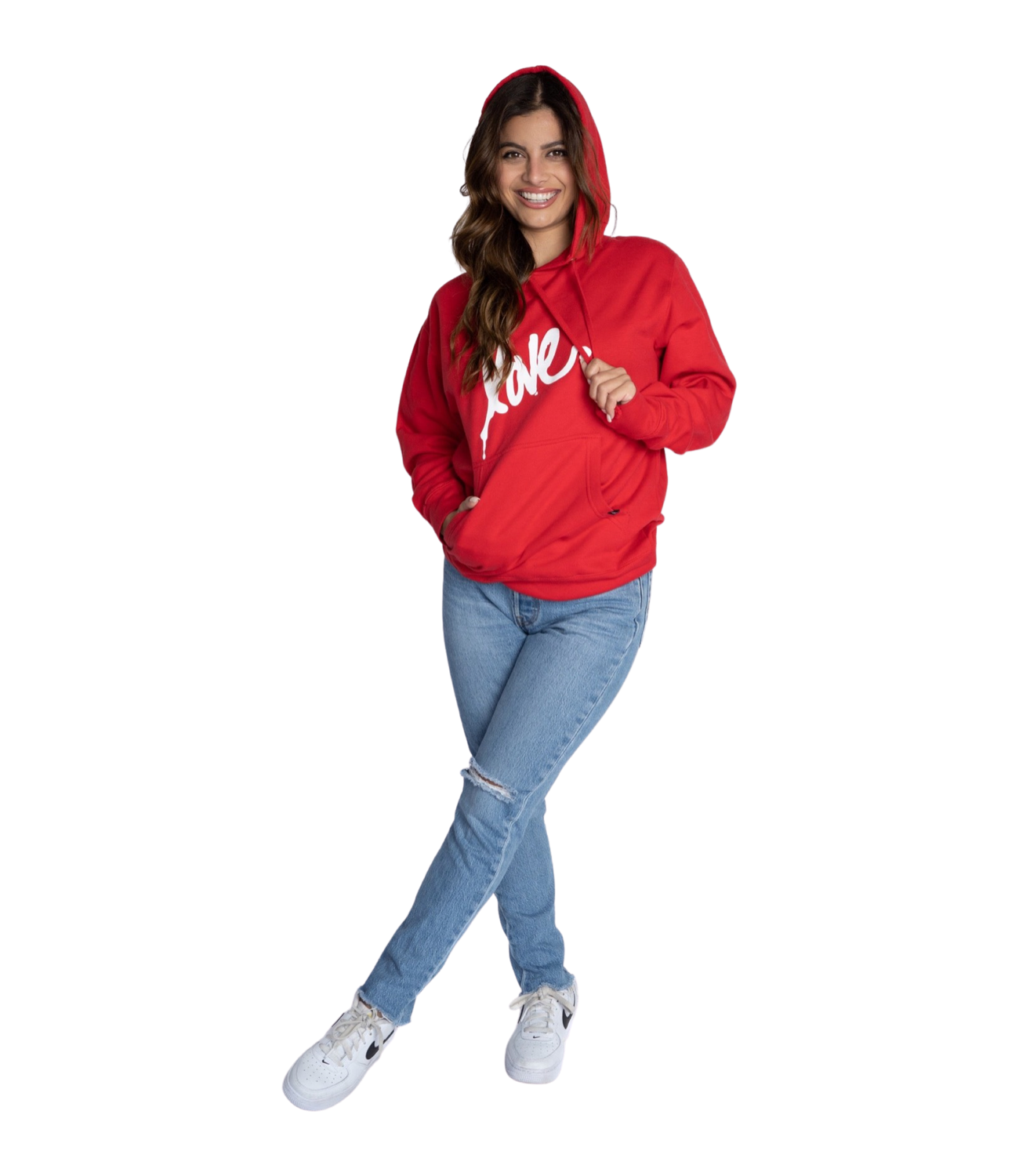 The Original Love Hoodie Red