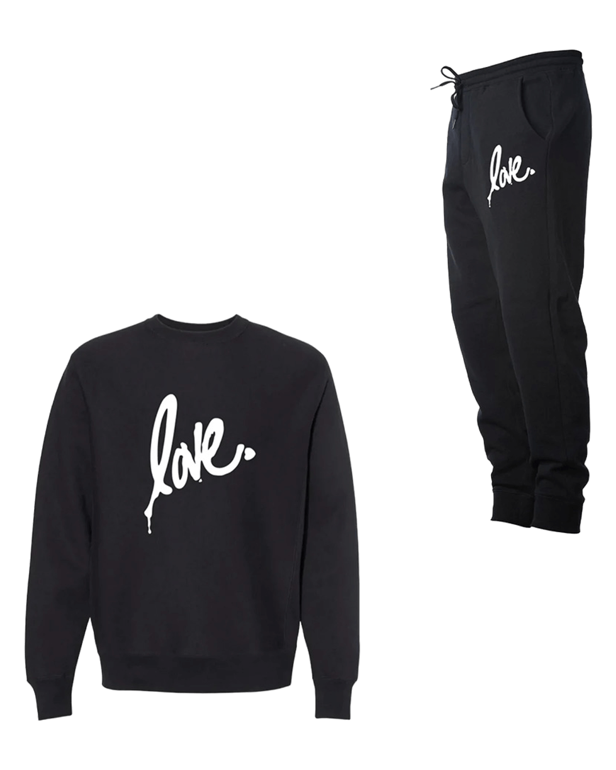 Love Crewneck Sweatsuit