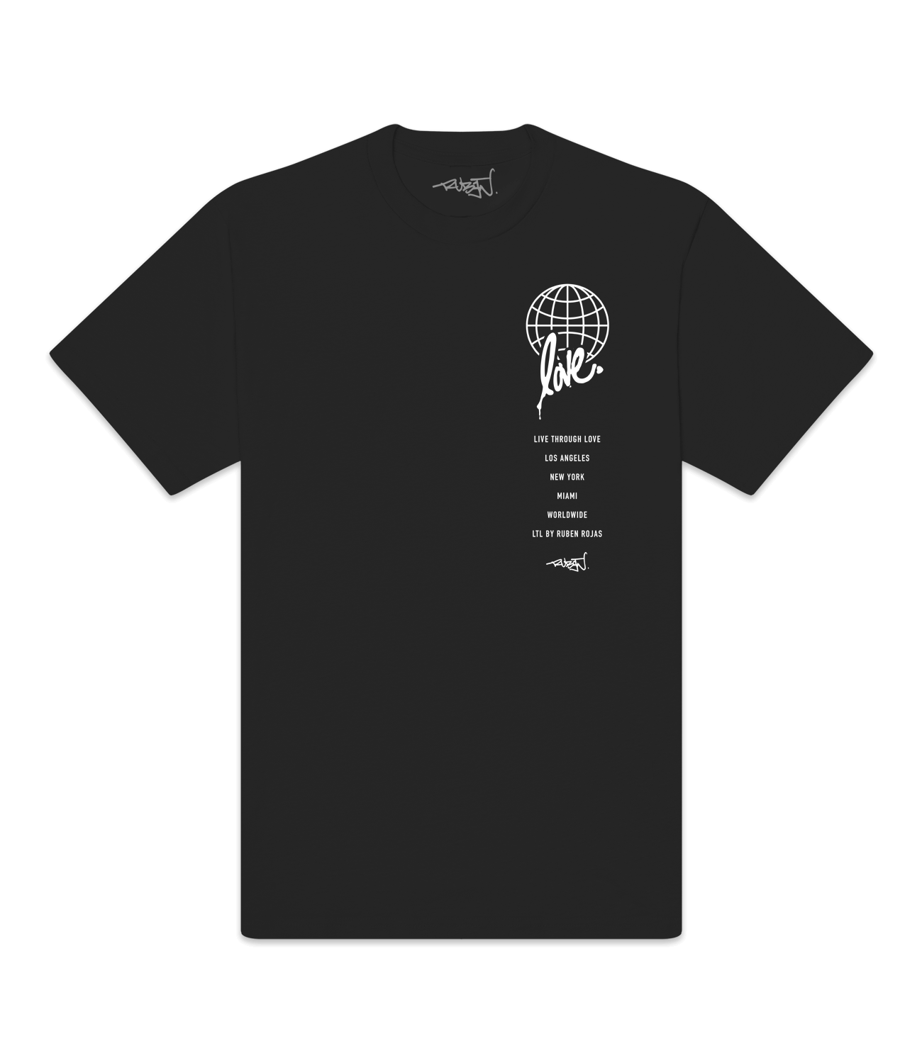 Worldwide Love Tee - Black