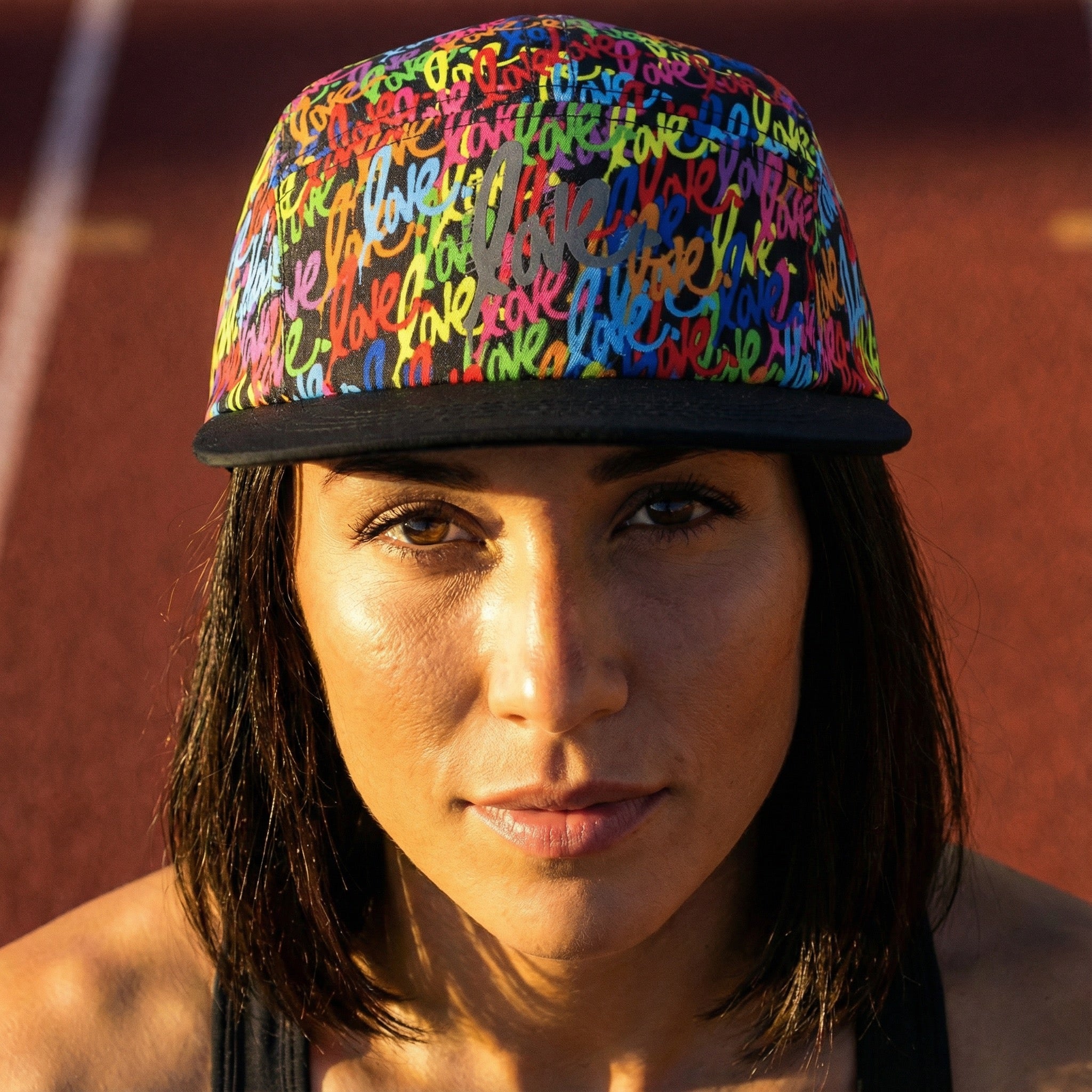 Love AOP ETD Run Cap