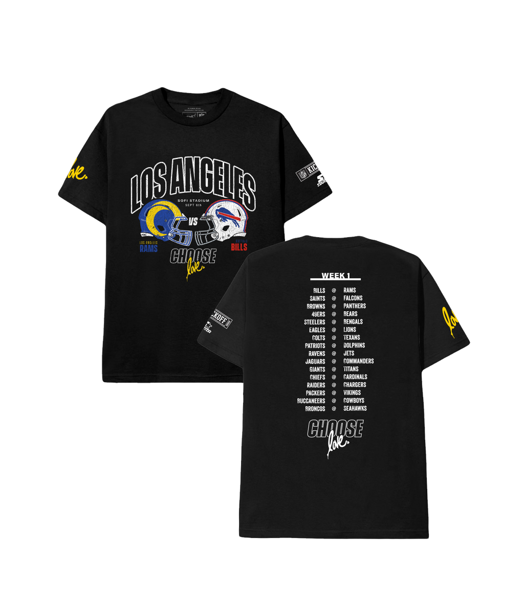 NFL Choose Love Kick-Off Collector's Tee