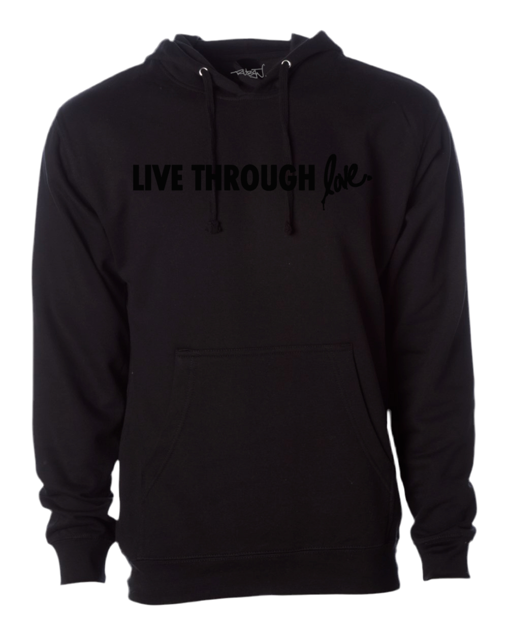 Live Through Love Hoodie (Black)