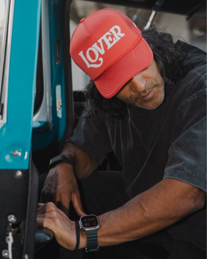 Lover Trucker Hat | Red