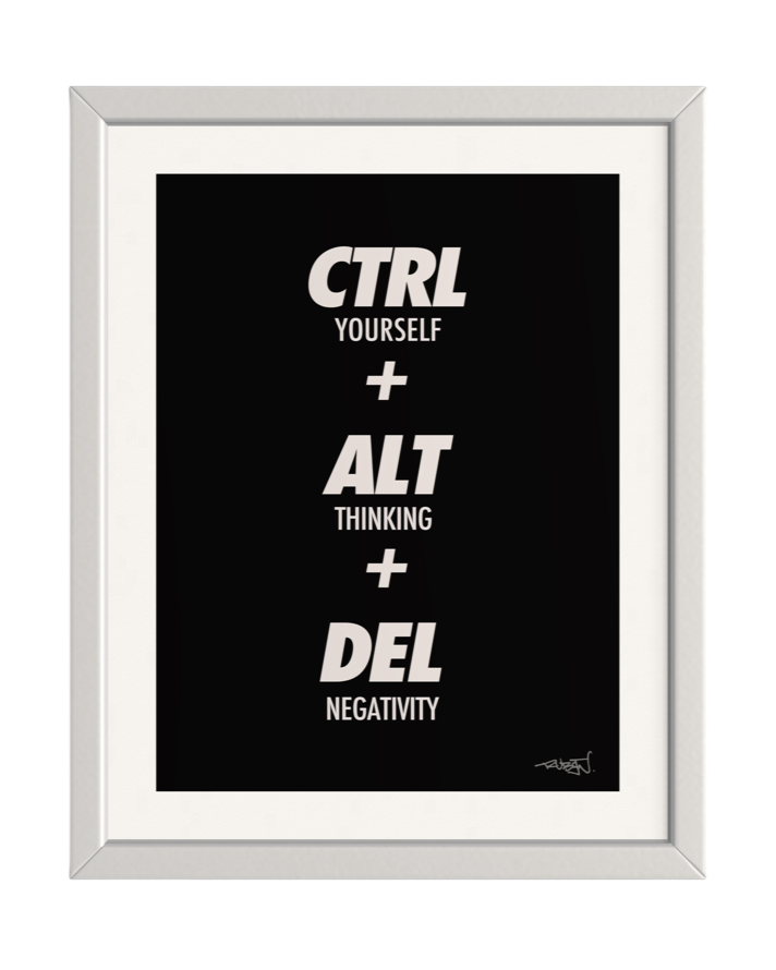 CTRL - ALT - DEL Mini Print