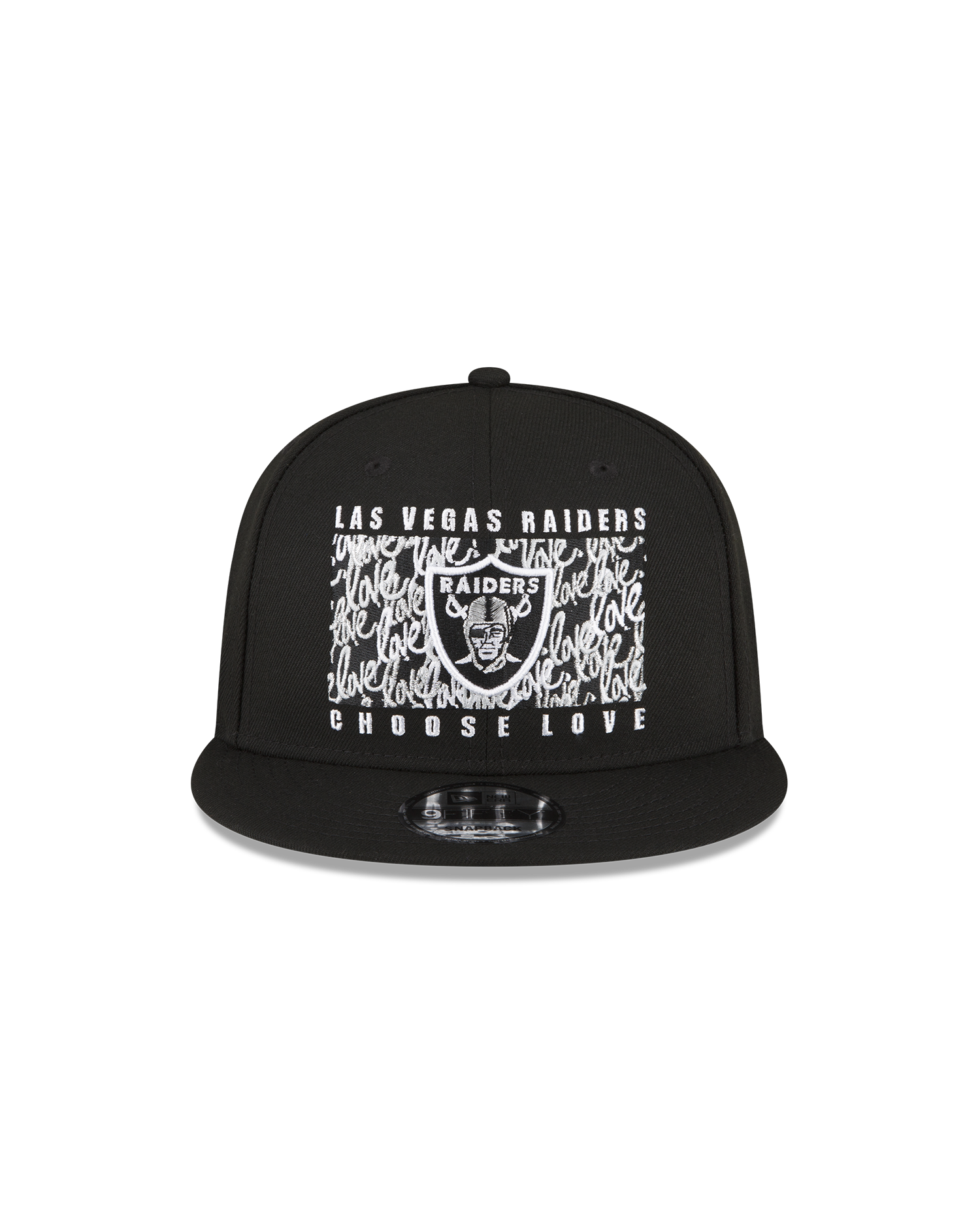 Ruben Rojas x Las Vegas Raiders Black 9FIFTY Snapbacks