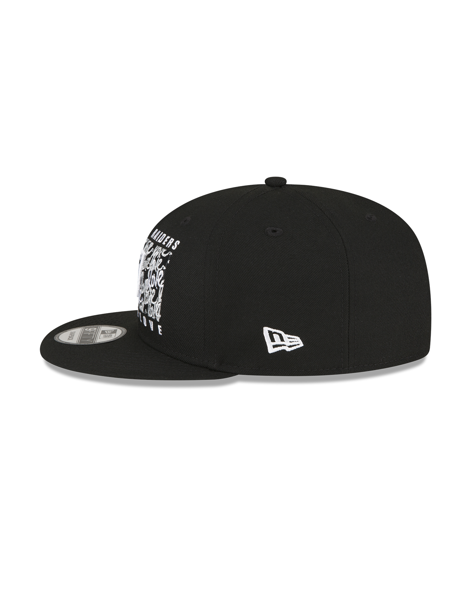 Ruben Rojas x Las Vegas Raiders Black 9FIFTY Snapbacks