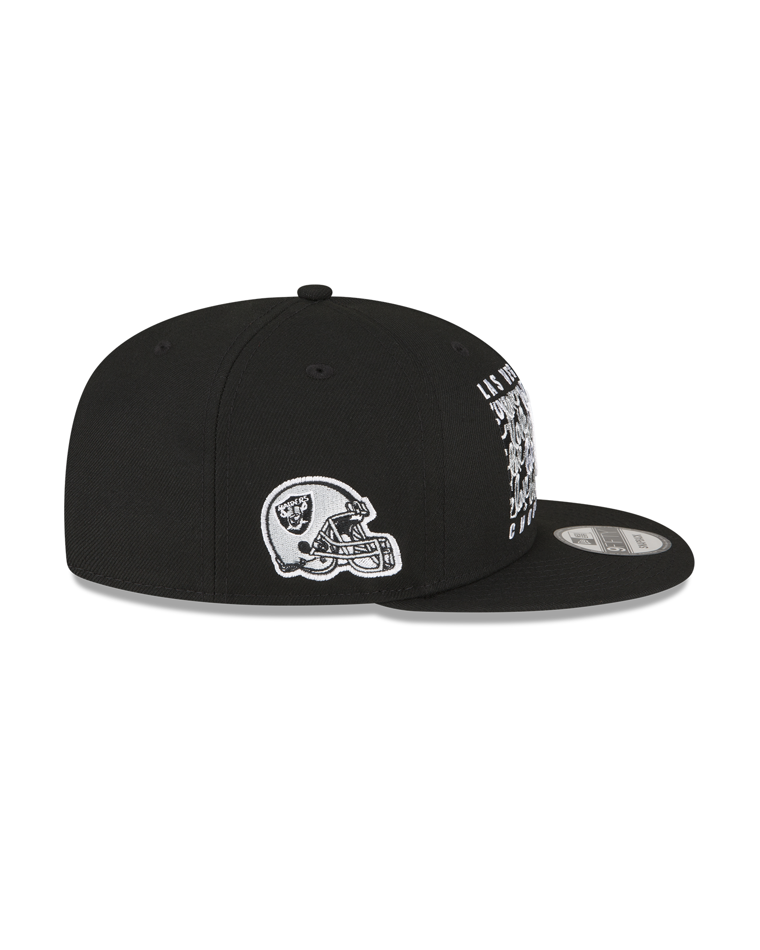Ruben Rojas x Las Vegas Raiders Black 9FIFTY Snapbacks