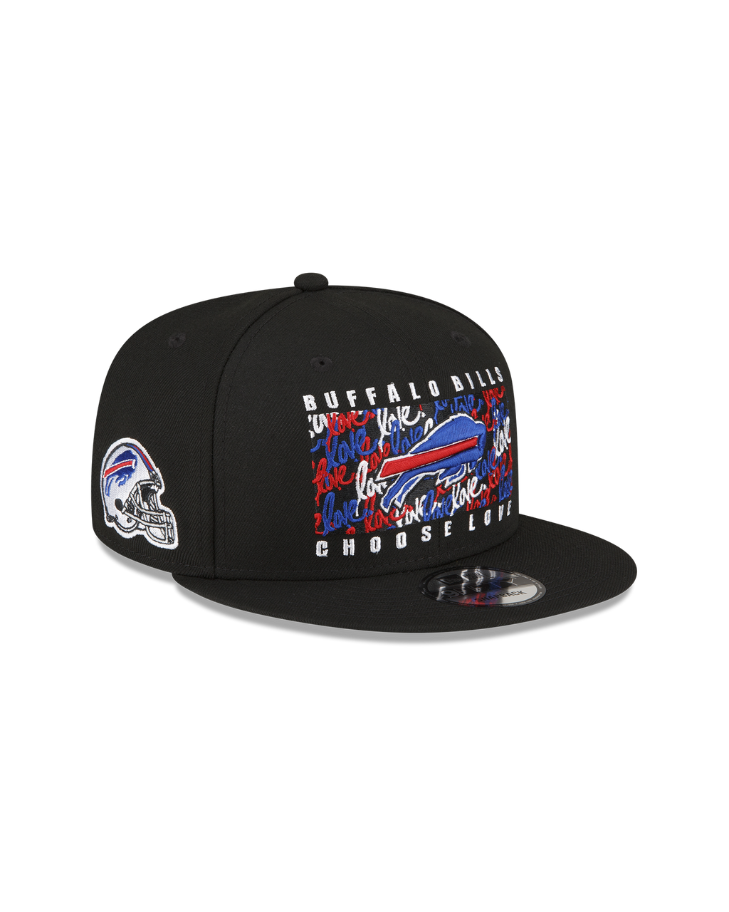 Ruben Rojas x Buffalo Bills Black 9FIFTY Snapbacks