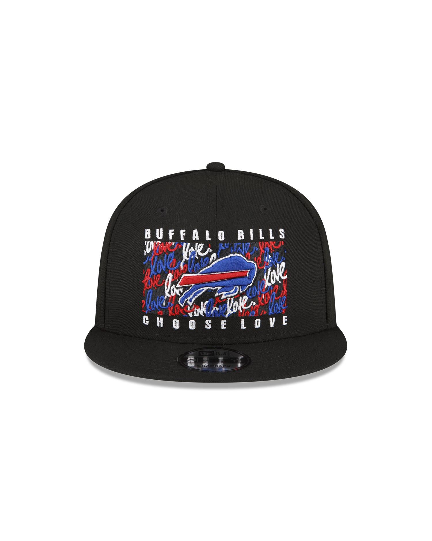 Ruben Rojas x Buffalo Bills Black 9FIFTY Snapbacks