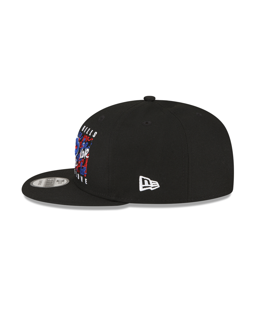 Ruben Rojas x Buffalo Bills Black 9FIFTY Snapbacks
