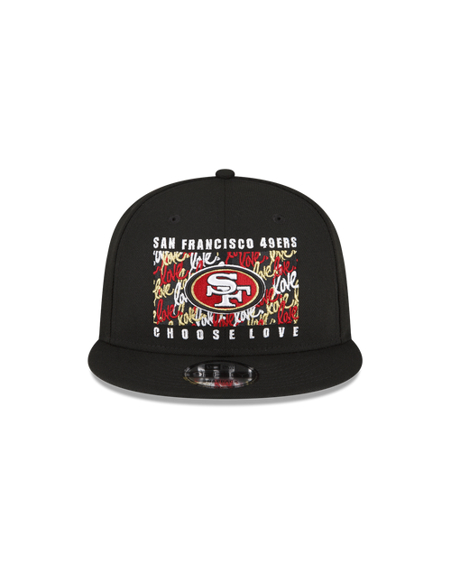 Ruben Rojas x San Francisco 49ers Black 9FIFTY Snapbacks