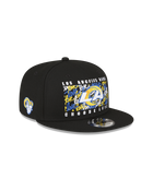 Ruben Rojas x Los Angeles Rams Black 9FIFTY Snapbacks