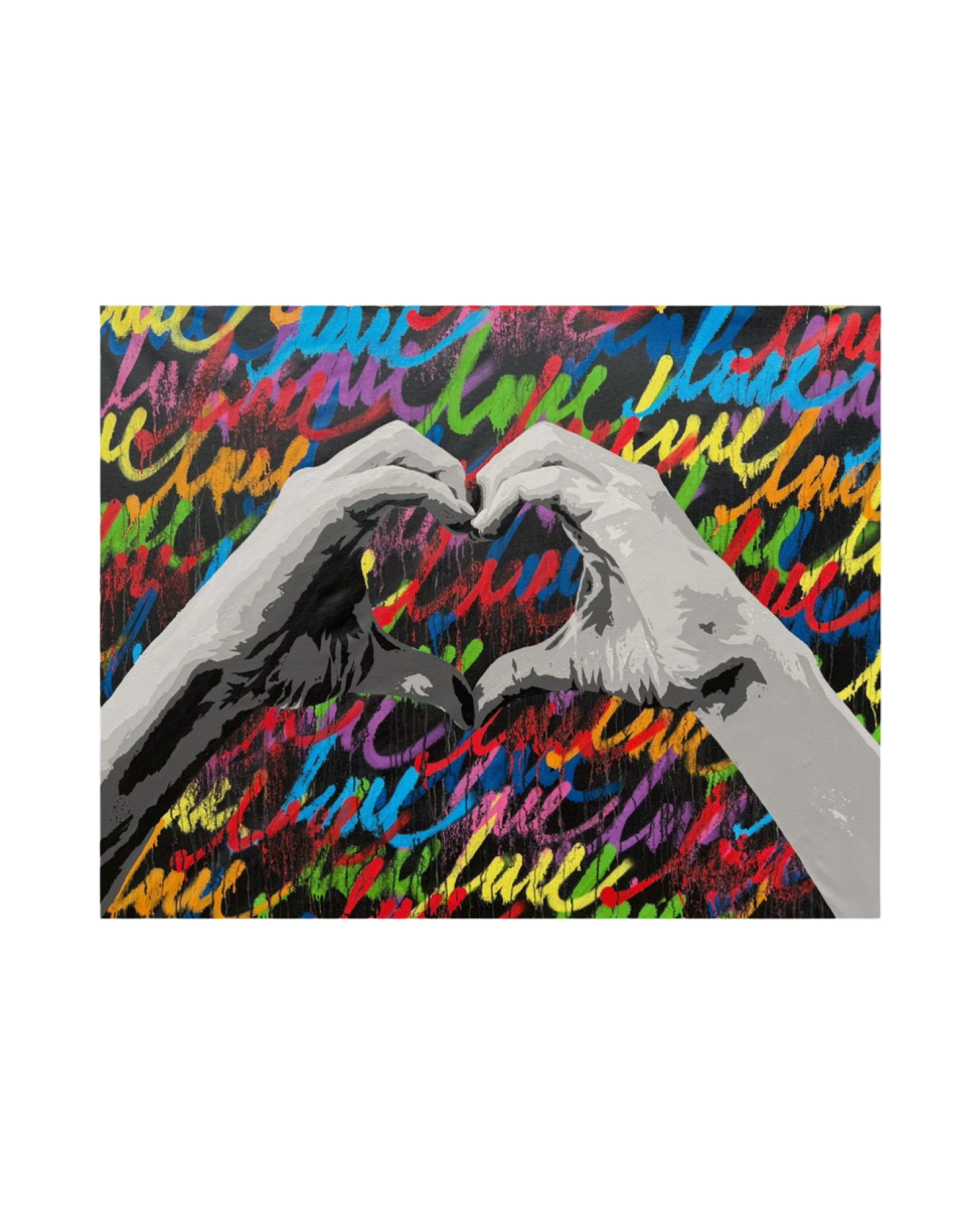 Hands of Love Mini Canvas