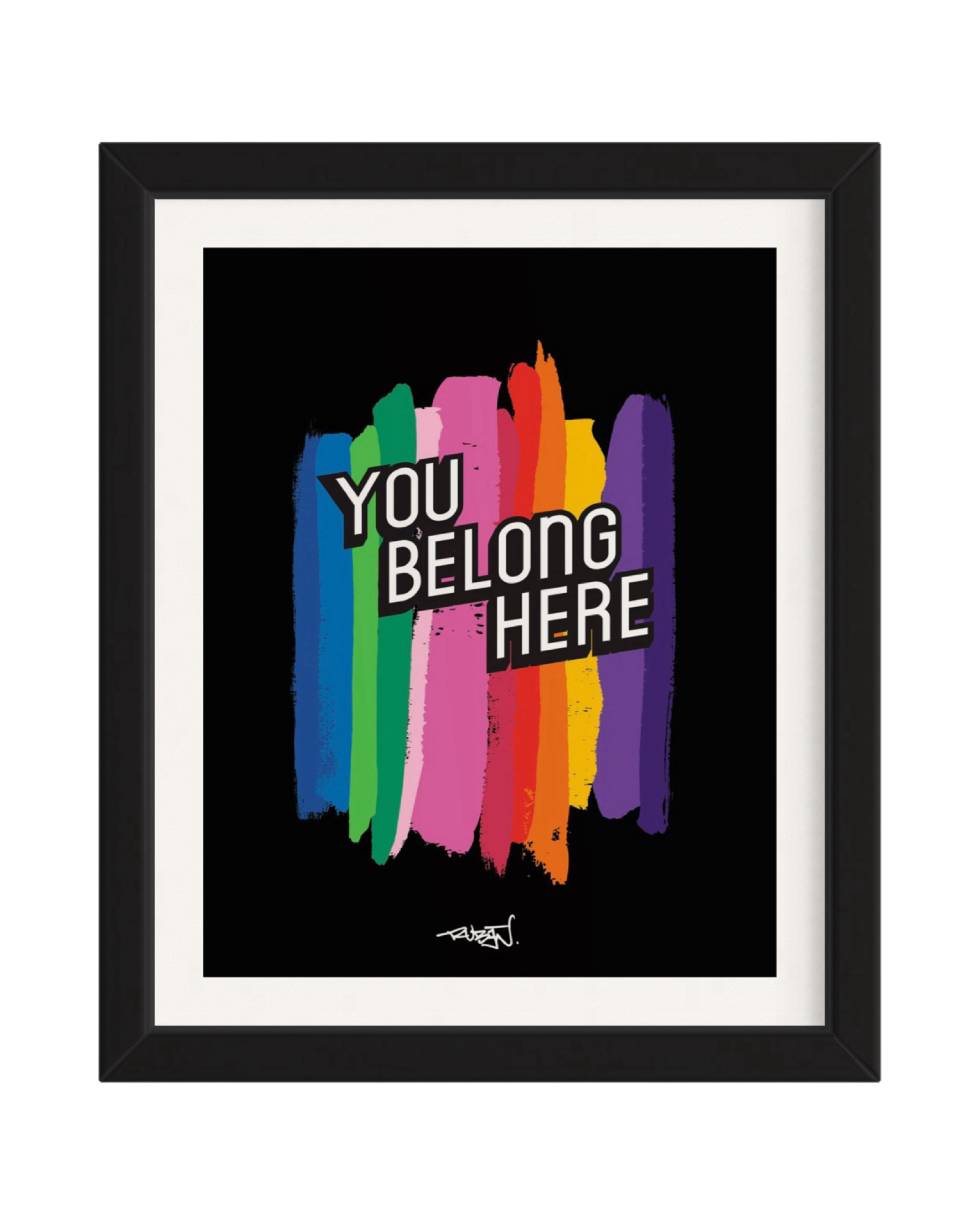 You Belong Here Mini Print