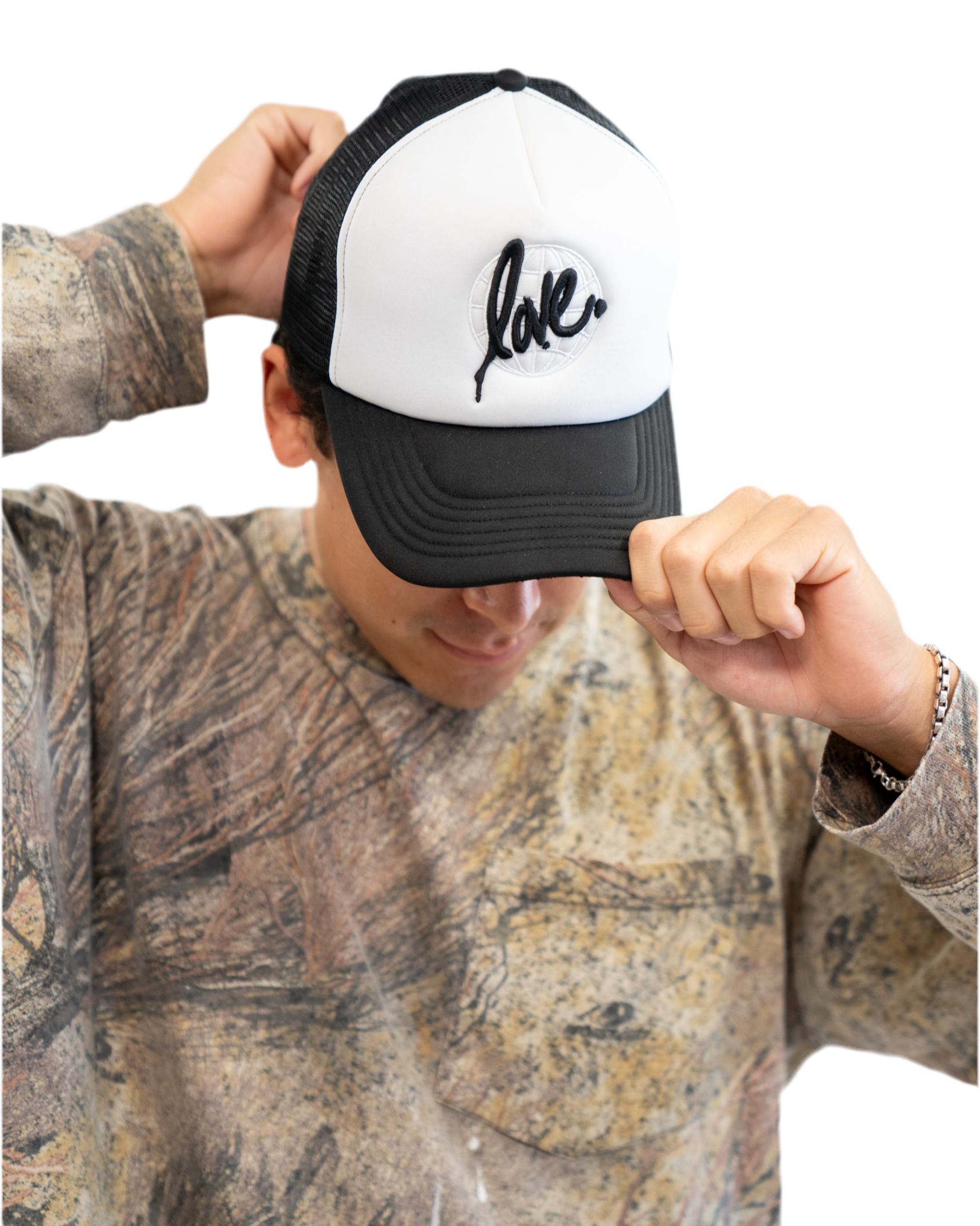Worldwide Love Trucker Hat
