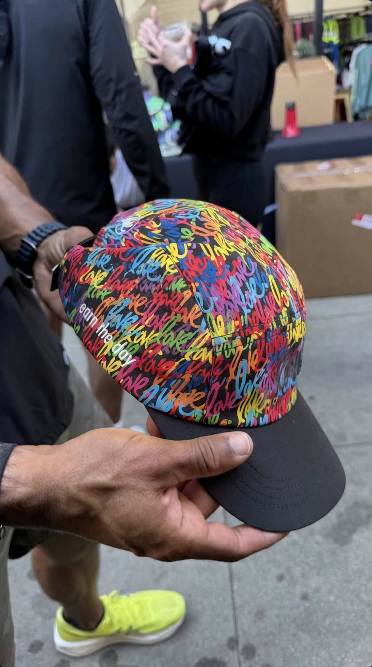Love AOP ETD Run Cap