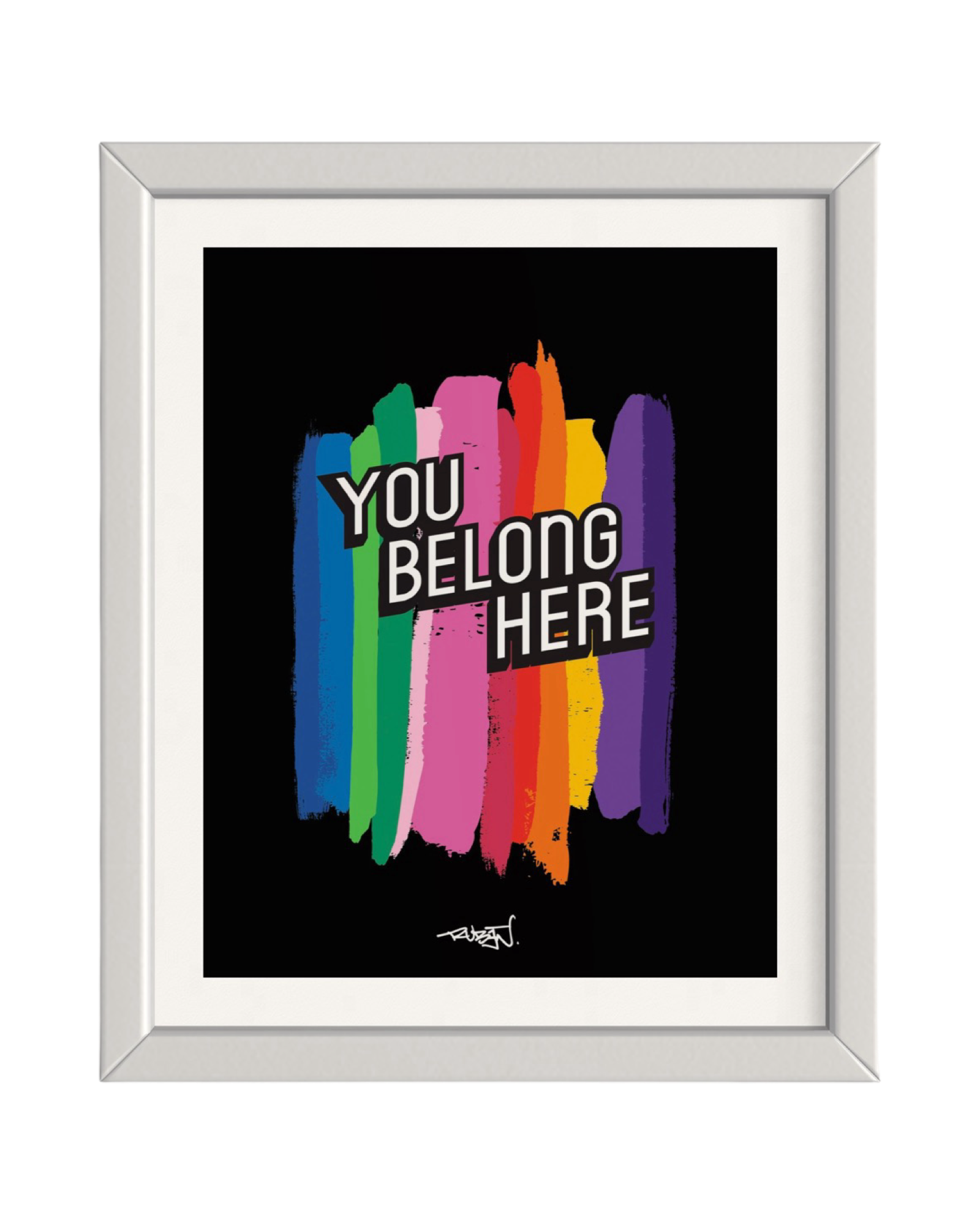 You Belong Here Mini Print