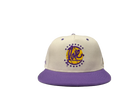 Lakers Love Snapback | Cream/Purple