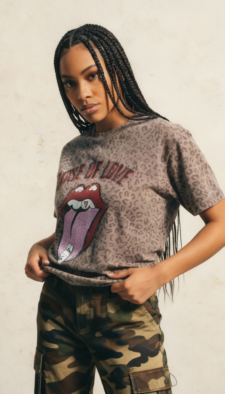 Dose of Love Tee | Leopard