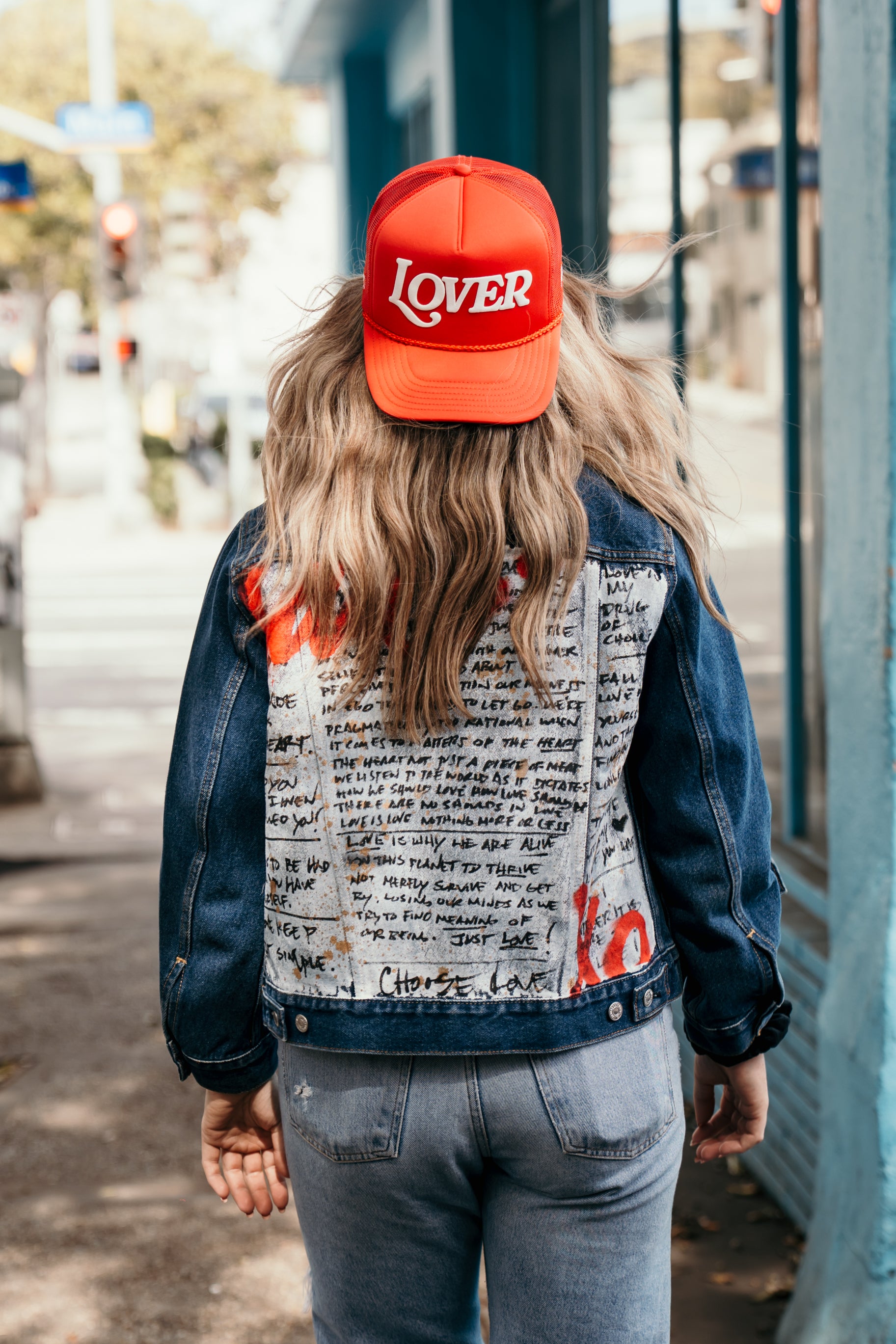 Lover Trucker Hat | Red