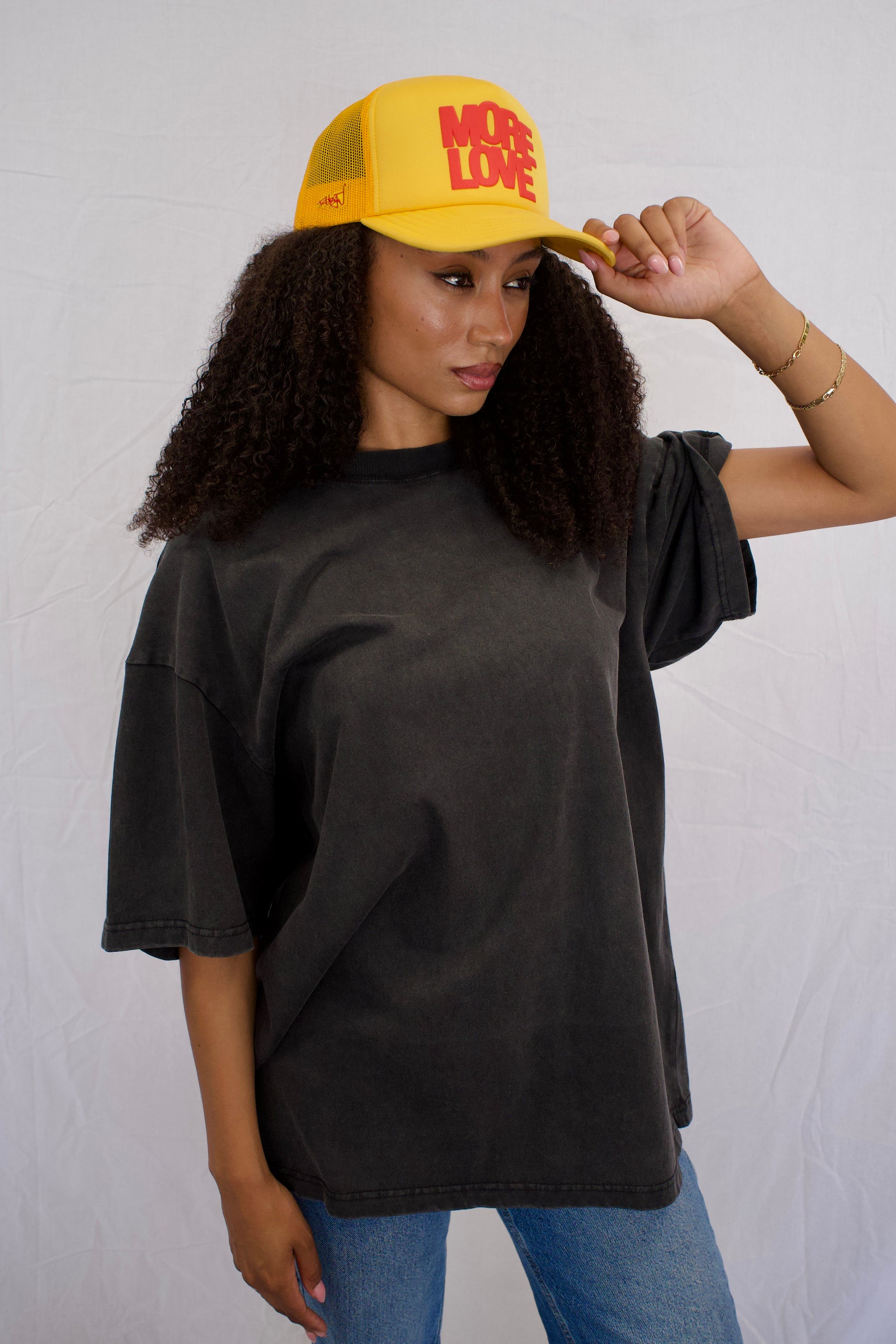 More Love Trucker Hat | Gold Rush
