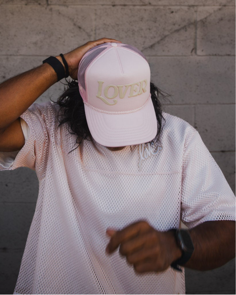 Lover Trucker Hat | Pink