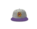 Lakers Love Snapback | Grey/Purple