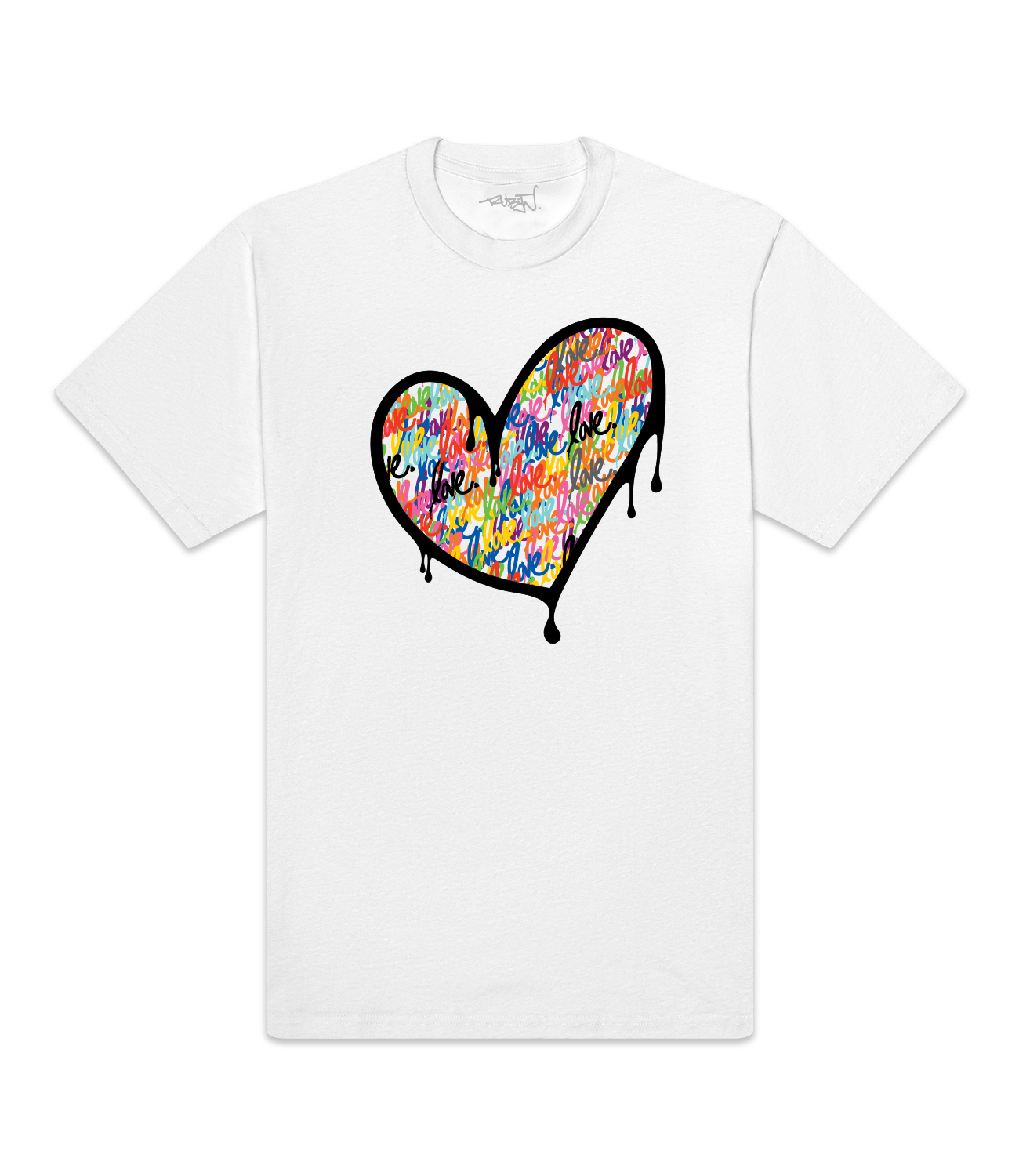 The Heart Tee (White)