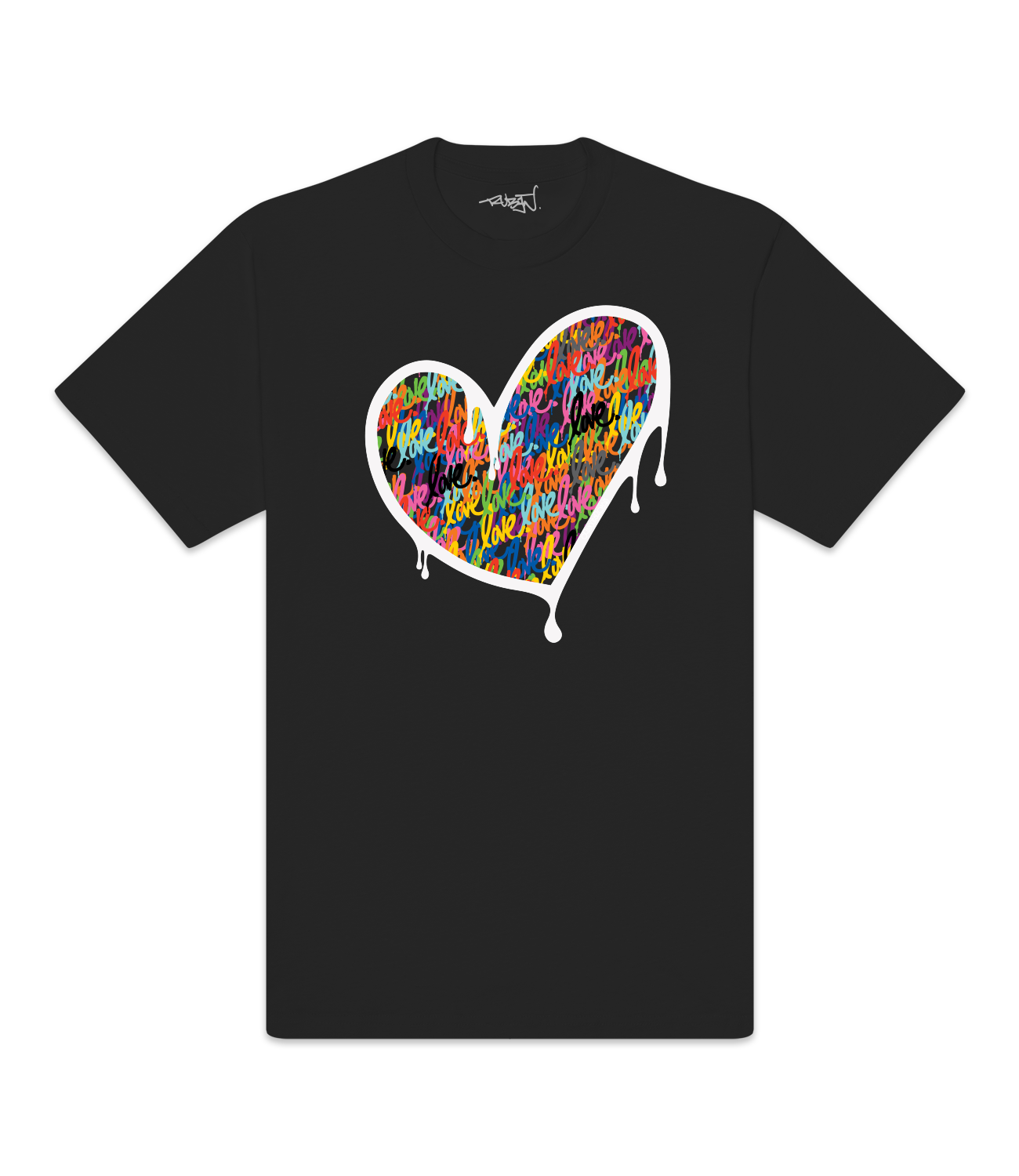 The Heart Tee (Black)