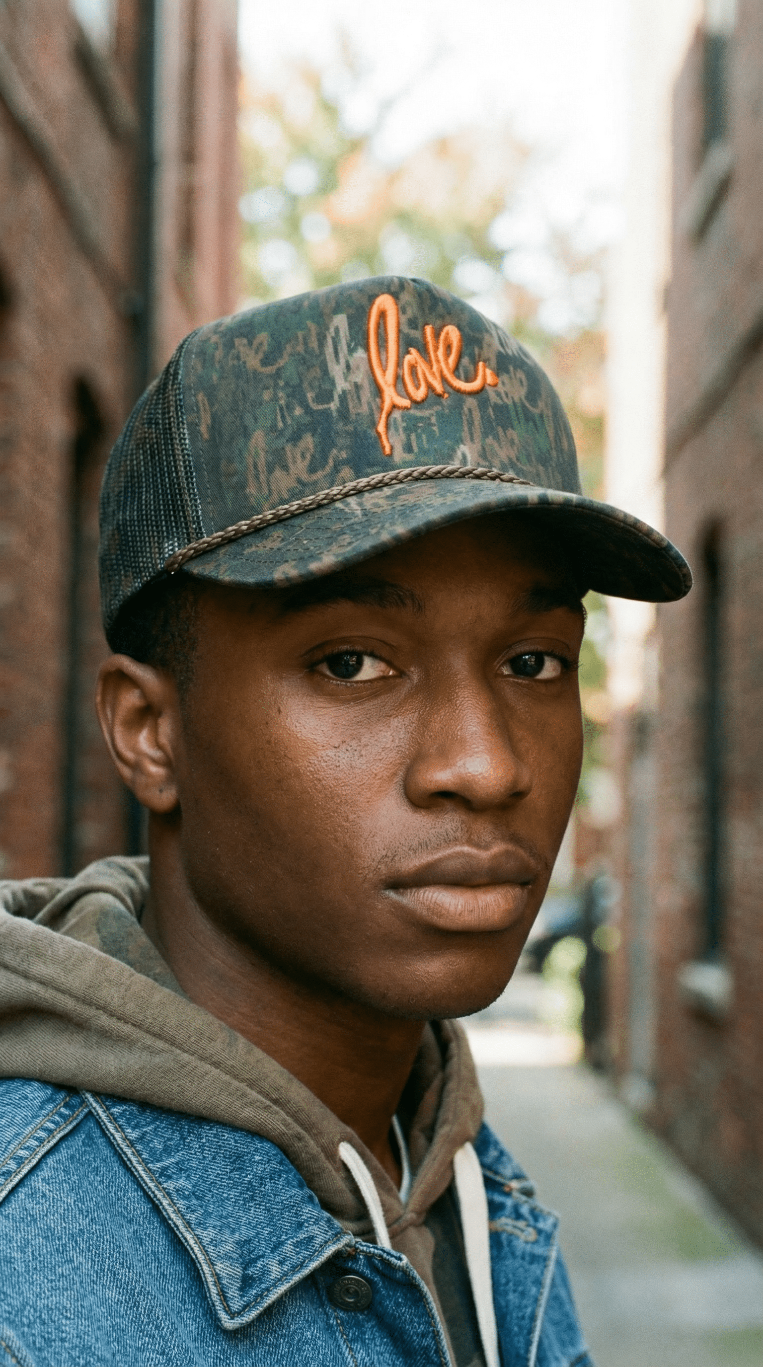 Love Camo Trucker Hat