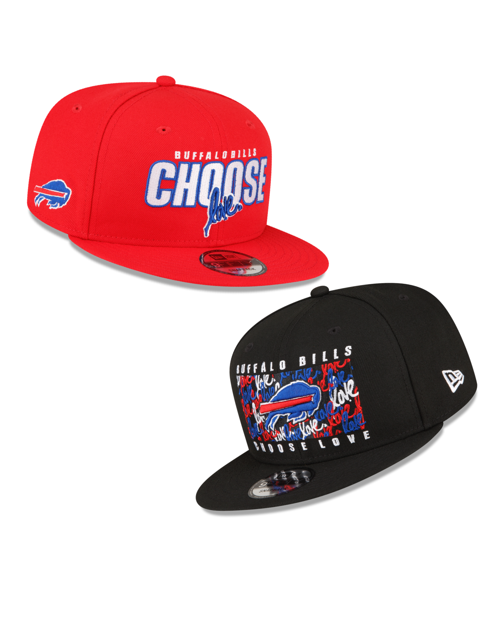 Ruben Rojas x Buffalo Bills Snapbacks Set