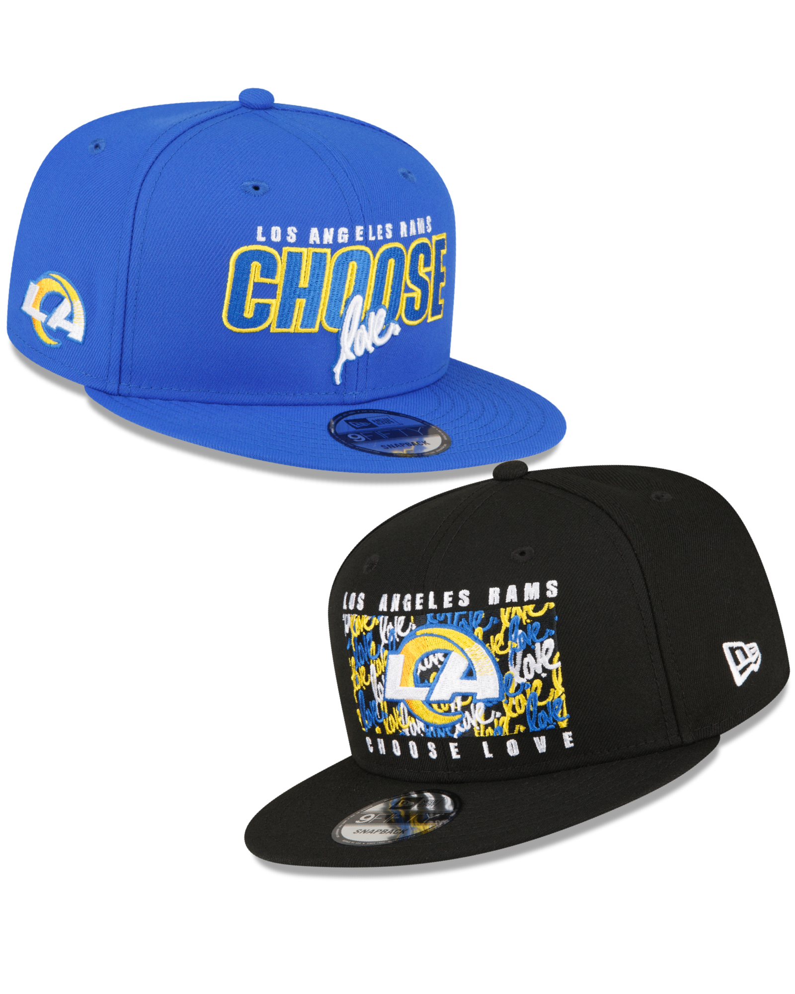 Ruben Rojas x Los Angeles Rams 9FIFTY Snapbacks