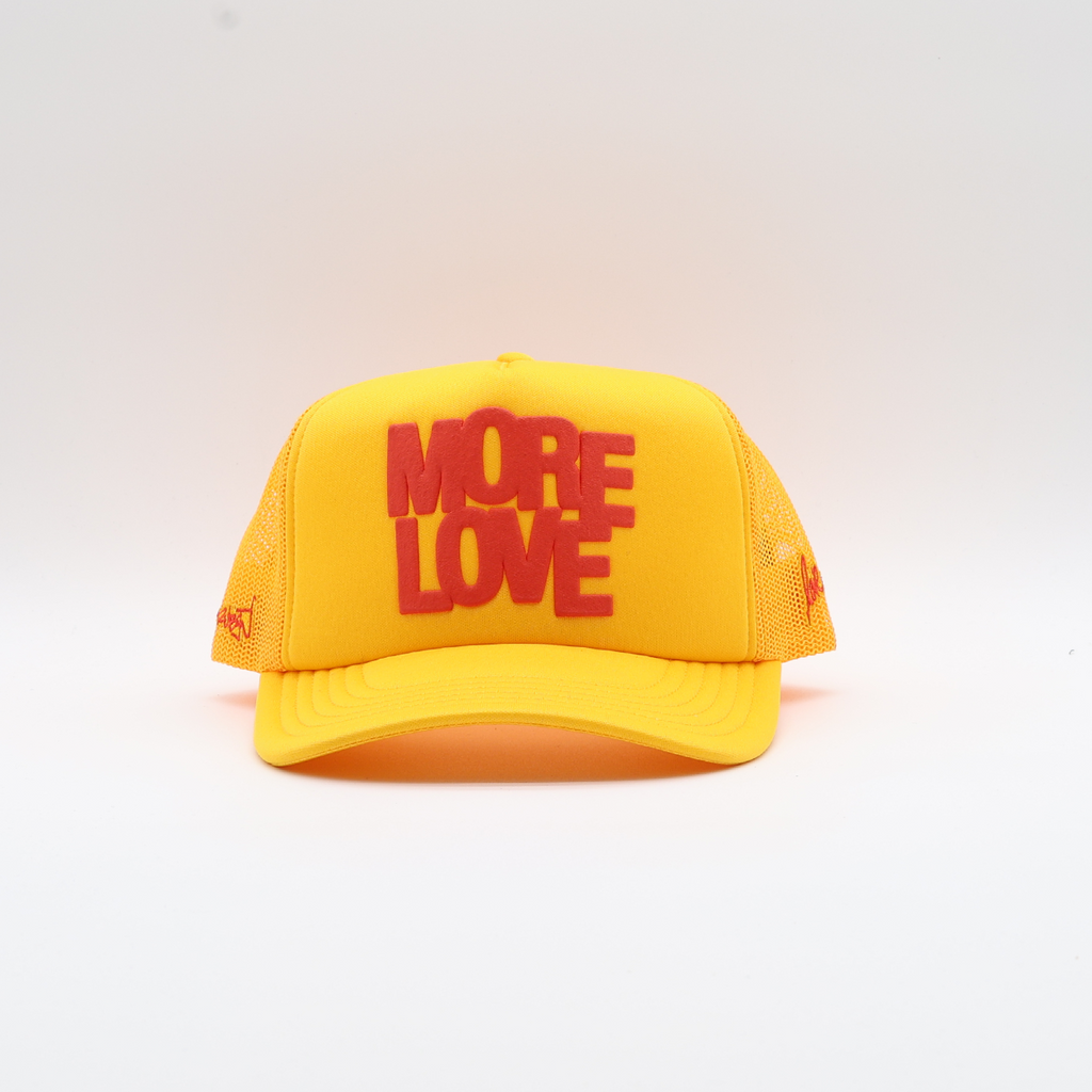 More Love Trucker Hat | Gold Rush