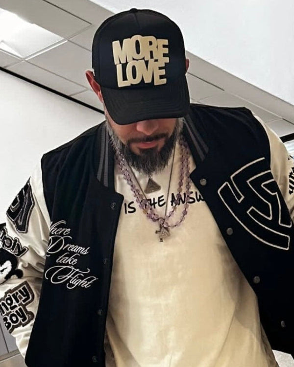 Ruben Rojas Actor Heritage Love Hat Natural - Premium Snapback | Ruben Rojas – Ruben ...