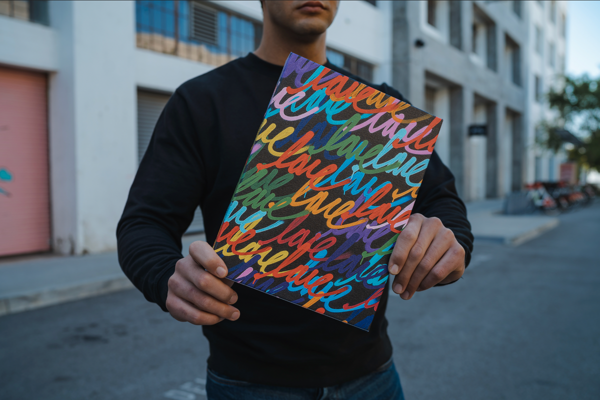 Ruben Rojas Runner Love Art Clothing, Activewear, Artwork, Murals | Ruben Rojas | Live Th