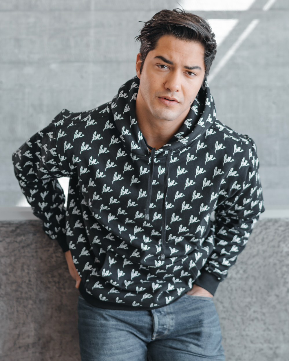 Signature Love Monogram Set + Canvas Bag