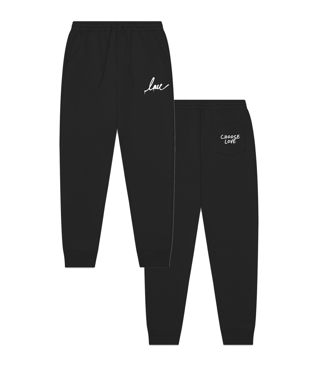 Toddler Love Script Jogger Pants