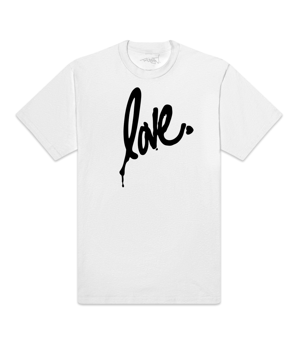 The Original Love T-shirt - White – Ruben Rojas | Live