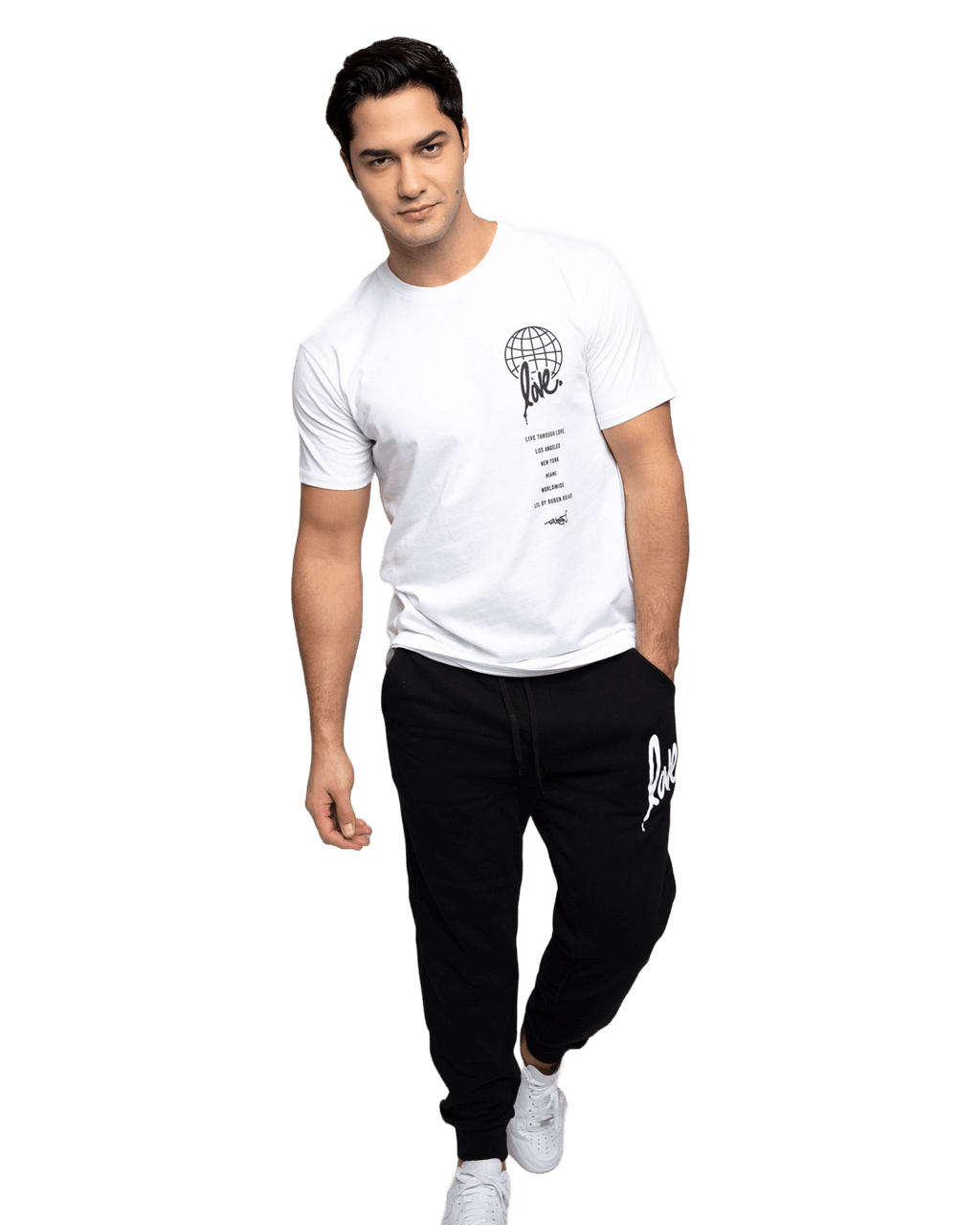 Worldwide Love Tee - White