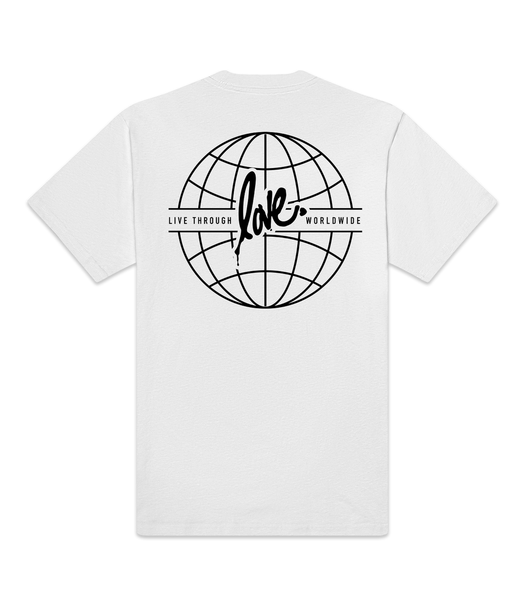Worldwide Love Tee - White
