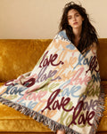 Woven Love Blanket - Color