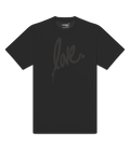 The Original Love T-shirt | Double Black